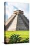¡Viva Mexico! Collection - El Castillo Pyramid in Chichen Itza XII-Philippe Hugonnard-Stretched Canvas