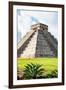 ¡Viva Mexico! Collection - El Castillo Pyramid in Chichen Itza XII-Philippe Hugonnard-Framed Premium Photographic Print