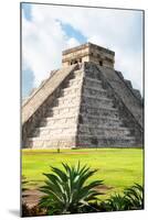 ¡Viva Mexico! Collection - El Castillo Pyramid in Chichen Itza XII-Philippe Hugonnard-Mounted Premium Photographic Print