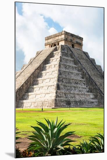 ¡Viva Mexico! Collection - El Castillo Pyramid in Chichen Itza XII-Philippe Hugonnard-Mounted Premium Photographic Print