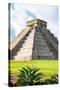 ¡Viva Mexico! Collection - El Castillo Pyramid in Chichen Itza XII-Philippe Hugonnard-Stretched Canvas