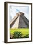 ¡Viva Mexico! Collection - El Castillo Pyramid in Chichen Itza XII-Philippe Hugonnard-Framed Photographic Print