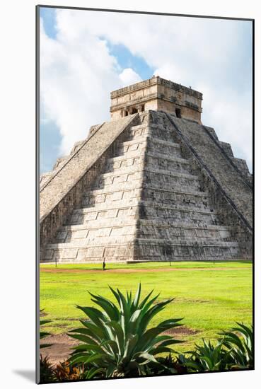 ¡Viva Mexico! Collection - El Castillo Pyramid in Chichen Itza XII-Philippe Hugonnard-Mounted Photographic Print