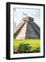 ¡Viva Mexico! Collection - El Castillo Pyramid in Chichen Itza XII-Philippe Hugonnard-Framed Premium Photographic Print