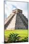 ¡Viva Mexico! Collection - El Castillo Pyramid in Chichen Itza XII-Philippe Hugonnard-Mounted Premium Photographic Print