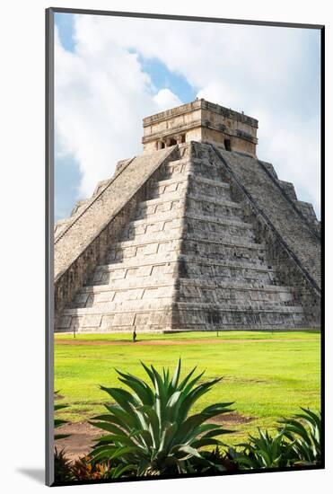 ¡Viva Mexico! Collection - El Castillo Pyramid in Chichen Itza XII-Philippe Hugonnard-Mounted Photographic Print