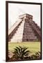 ¡Viva Mexico! Collection - El Castillo Pyramid in Chichen Itza XIII-Philippe Hugonnard-Framed Photographic Print