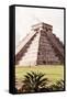 ¡Viva Mexico! Collection - El Castillo Pyramid in Chichen Itza XIII-Philippe Hugonnard-Framed Stretched Canvas