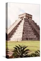 ¡Viva Mexico! Collection - El Castillo Pyramid in Chichen Itza XIII-Philippe Hugonnard-Stretched Canvas