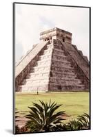 ¡Viva Mexico! Collection - El Castillo Pyramid in Chichen Itza XIII-Philippe Hugonnard-Mounted Photographic Print