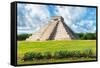 ¡Viva Mexico! Collection - El Castillo Pyramid in Chichen Itza XIV-Philippe Hugonnard-Framed Stretched Canvas