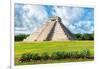 ¡Viva Mexico! Collection - El Castillo Pyramid in Chichen Itza XIV-Philippe Hugonnard-Framed Photographic Print