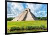 ¡Viva Mexico! Collection - El Castillo Pyramid in Chichen Itza XIV-Philippe Hugonnard-Framed Photographic Print