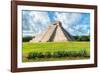 ¡Viva Mexico! Collection - El Castillo Pyramid in Chichen Itza XIV-Philippe Hugonnard-Framed Photographic Print