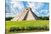 ¡Viva Mexico! Collection - El Castillo Pyramid in Chichen Itza XIV-Philippe Hugonnard-Stretched Canvas