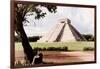 ¡Viva Mexico! Collection - El Castillo Pyramid in Chichen Itza XIX-Philippe Hugonnard-Framed Photographic Print