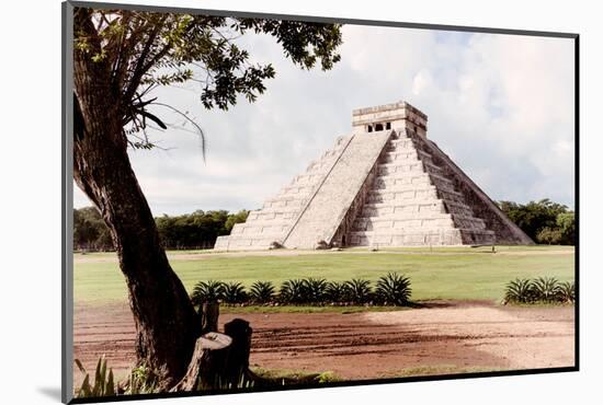 ¡Viva Mexico! Collection - El Castillo Pyramid in Chichen Itza XIX-Philippe Hugonnard-Mounted Photographic Print