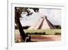 ¡Viva Mexico! Collection - El Castillo Pyramid in Chichen Itza XIX-Philippe Hugonnard-Framed Photographic Print