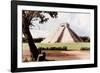 ¡Viva Mexico! Collection - El Castillo Pyramid in Chichen Itza XIX-Philippe Hugonnard-Framed Photographic Print