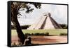 ¡Viva Mexico! Collection - El Castillo Pyramid in Chichen Itza XIX-Philippe Hugonnard-Framed Stretched Canvas