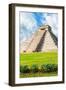 ¡Viva Mexico! Collection - El Castillo Pyramid in Chichen Itza XV-Philippe Hugonnard-Framed Photographic Print