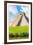 ¡Viva Mexico! Collection - El Castillo Pyramid in Chichen Itza XV-Philippe Hugonnard-Framed Photographic Print