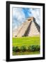 ¡Viva Mexico! Collection - El Castillo Pyramid in Chichen Itza XV-Philippe Hugonnard-Framed Photographic Print