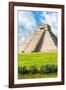 ¡Viva Mexico! Collection - El Castillo Pyramid in Chichen Itza XV-Philippe Hugonnard-Framed Photographic Print