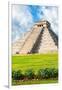 ¡Viva Mexico! Collection - El Castillo Pyramid in Chichen Itza XV-Philippe Hugonnard-Framed Photographic Print