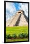 ¡Viva Mexico! Collection - El Castillo Pyramid in Chichen Itza XV-Philippe Hugonnard-Framed Photographic Print