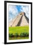 ¡Viva Mexico! Collection - El Castillo Pyramid in Chichen Itza XV-Philippe Hugonnard-Framed Premium Photographic Print