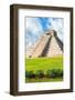 ¡Viva Mexico! Collection - El Castillo Pyramid in Chichen Itza XV-Philippe Hugonnard-Framed Photographic Print