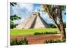 ¡Viva Mexico! Collection - El Castillo Pyramid in Chichen Itza XVI-Philippe Hugonnard-Framed Photographic Print