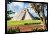 ¡Viva Mexico! Collection - El Castillo Pyramid in Chichen Itza XVI-Philippe Hugonnard-Framed Photographic Print