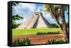 ¡Viva Mexico! Collection - El Castillo Pyramid in Chichen Itza XVI-Philippe Hugonnard-Framed Stretched Canvas