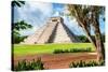 ¡Viva Mexico! Collection - El Castillo Pyramid in Chichen Itza XVI-Philippe Hugonnard-Stretched Canvas