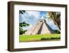 ¡Viva Mexico! Collection - El Castillo Pyramid in Chichen Itza XVII-Philippe Hugonnard-Framed Photographic Print