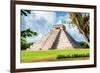 ¡Viva Mexico! Collection - El Castillo Pyramid in Chichen Itza XVII-Philippe Hugonnard-Framed Photographic Print