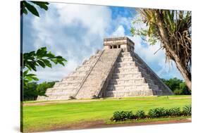 ¡Viva Mexico! Collection - El Castillo Pyramid in Chichen Itza XVII-Philippe Hugonnard-Stretched Canvas