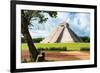 ¡Viva Mexico! Collection - El Castillo Pyramid in Chichen Itza XVIII-Philippe Hugonnard-Framed Photographic Print