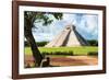 ¡Viva Mexico! Collection - El Castillo Pyramid in Chichen Itza XVIII-Philippe Hugonnard-Framed Photographic Print