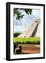 ¡Viva Mexico! Collection - El Castillo Pyramid in Chichen Itza XX-Philippe Hugonnard-Framed Photographic Print