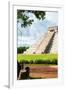 ¡Viva Mexico! Collection - El Castillo Pyramid in Chichen Itza XX-Philippe Hugonnard-Framed Premium Photographic Print