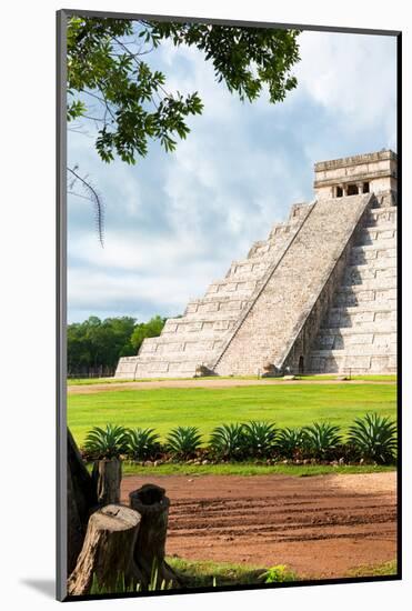 ¡Viva Mexico! Collection - El Castillo Pyramid in Chichen Itza XX-Philippe Hugonnard-Mounted Photographic Print