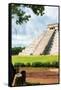 ¡Viva Mexico! Collection - El Castillo Pyramid in Chichen Itza XX-Philippe Hugonnard-Framed Stretched Canvas