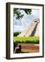 ¡Viva Mexico! Collection - El Castillo Pyramid in Chichen Itza XX-Philippe Hugonnard-Framed Premium Photographic Print