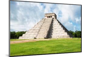 ¡Viva Mexico! Collection - El Castillo Pyramid in Chichen Itza XXI-Philippe Hugonnard-Mounted Photographic Print