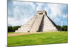 ¡Viva Mexico! Collection - El Castillo Pyramid in Chichen Itza XXI-Philippe Hugonnard-Mounted Photographic Print