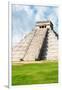 ¡Viva Mexico! Collection - El Castillo Pyramid in Chichen Itza XXII-Philippe Hugonnard-Framed Premium Photographic Print