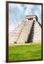 ¡Viva Mexico! Collection - El Castillo Pyramid in Chichen Itza XXII-Philippe Hugonnard-Framed Photographic Print